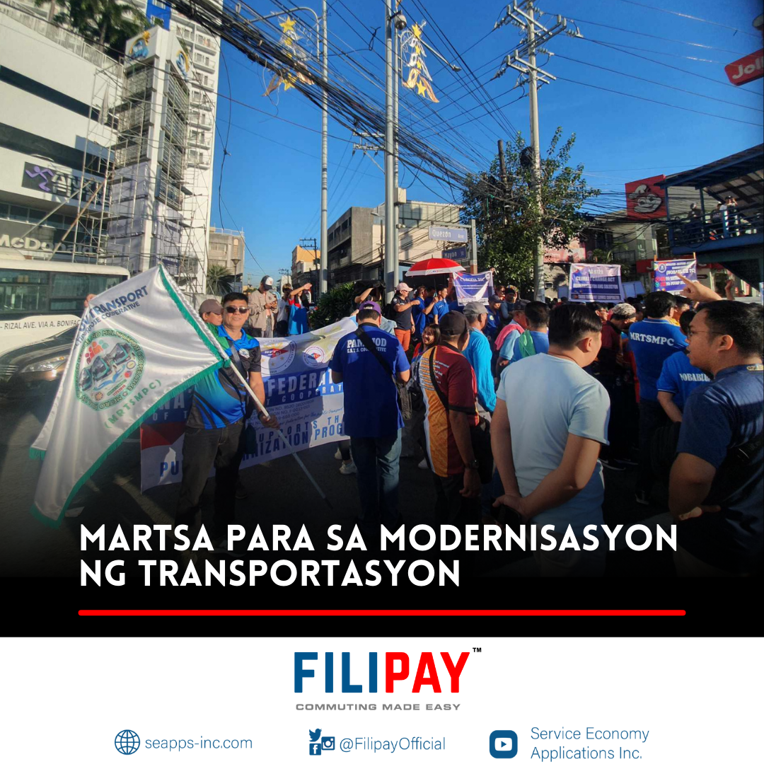 FILIPAY team at a transportation modernization community event