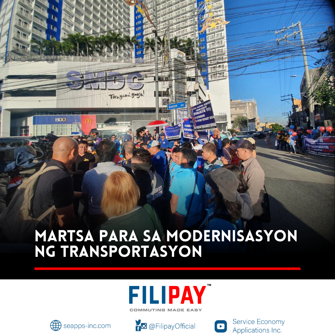 FILIPAY community march for transportation modernization